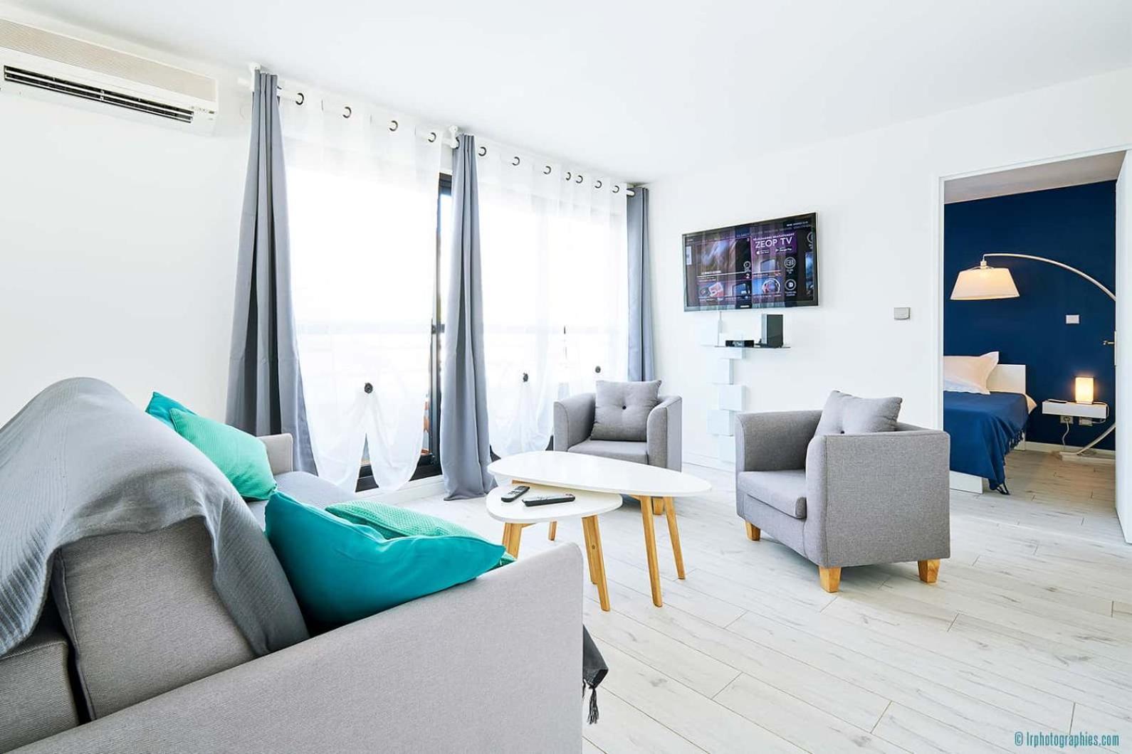 T2 Cosy A 100M De La Plage, Saint-Pierre, Luma Appart エクステリア 写真