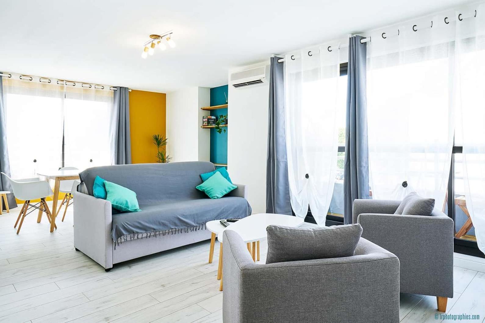 T2 Cosy A 100M De La Plage, Saint-Pierre, Luma Appart エクステリア 写真